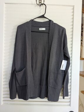 NWT Sonoma Goods For Life Gray Cardigan Size XS